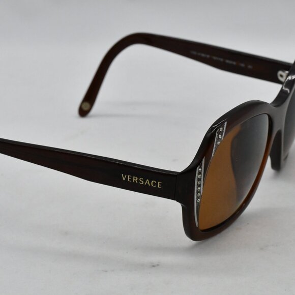 Vintage Versace MOD. 4183-B Brown Sunglasses Made In Italy main image 4